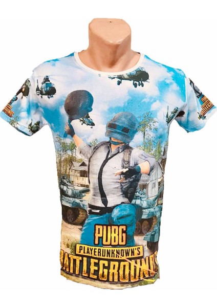 Pubg Palyer Baskı Gamer Tshirt