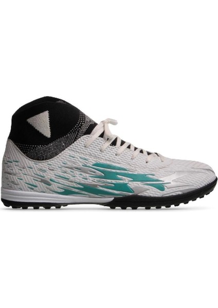 M.p Erkek Bağcıklı Beyaz Halı Saha Futbol Ayakkabısı 241-1700MR