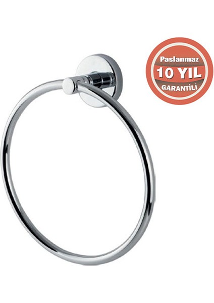 D10 008 Paslanmaz Pirinç Dilek Yuvarlak Havluluk