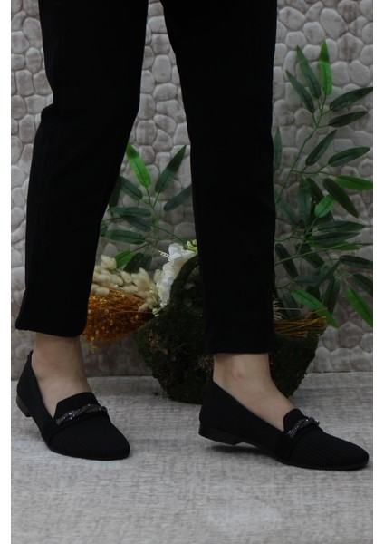 9533 Fashion Taşlı Kadın Babet modelleri