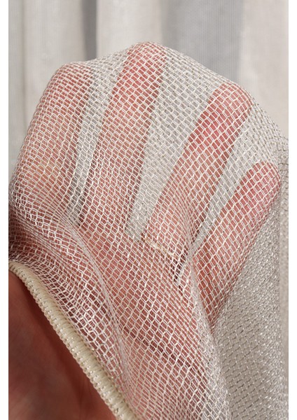 Smooty Örgü Krem Düz Tül Perde Ütü Istemez (1/2.5 Normal Pile) fırsatları