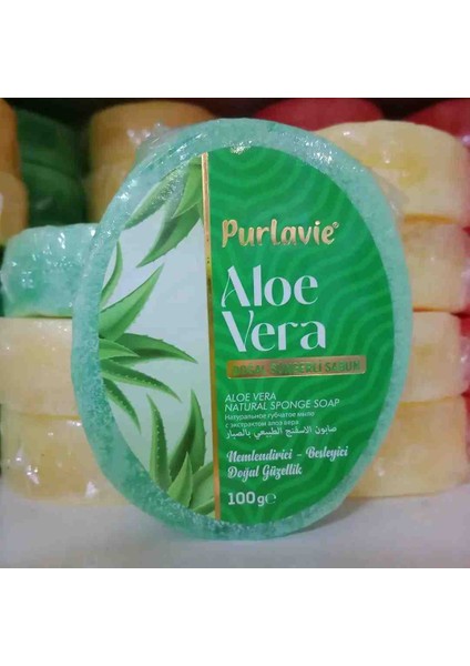 Aloe Vera Özlü Doğal Süngerli Sabun fiyatları