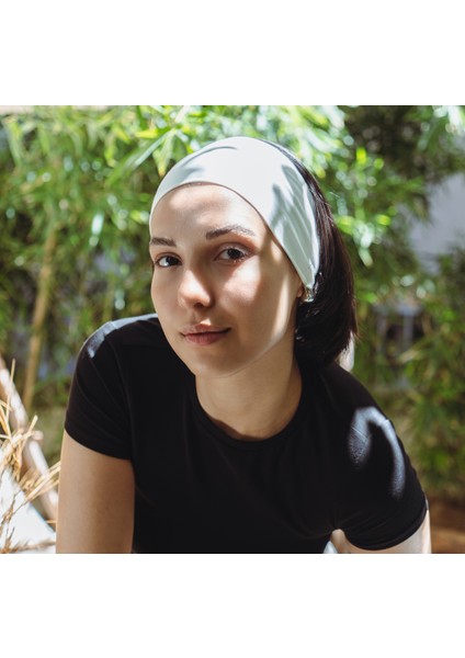 Beyaz Sporcu Bandana, Saç Bandanası, Geniş, Spor Saç Bandı Bandana Buff fırsatları
