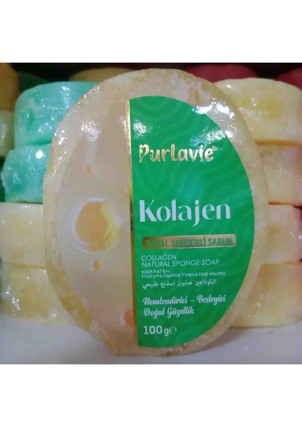 Kolajen Özlü Doğal Süngerli Sabun fiyatları