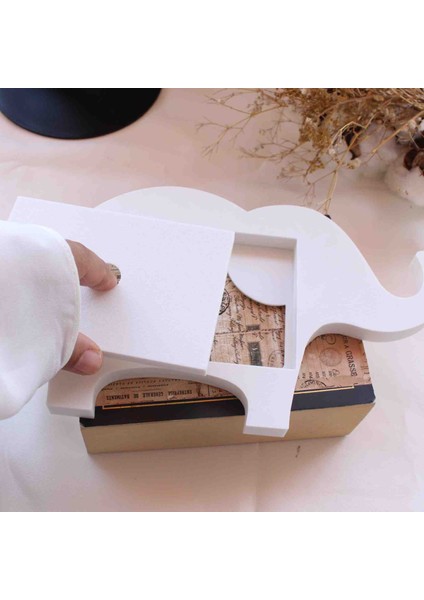 1 Adet Beyaz Fil Çerceve Camsız Model Modern Hediye fiyatları