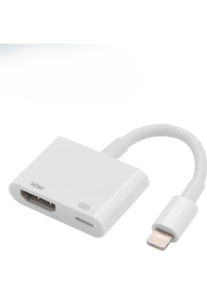 Apple iPhone iPad Lightning To 4K 1080P Hd HDMI Lightning Okuyucu Çevirici