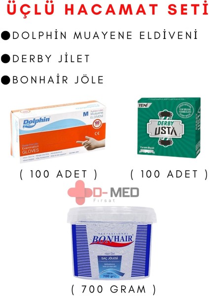 Üçlü Hacamat Seti