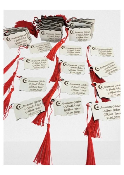 O Şimdi Asker Hatıra Magneti Asker Dağıtmalık Magnet 25 Adet