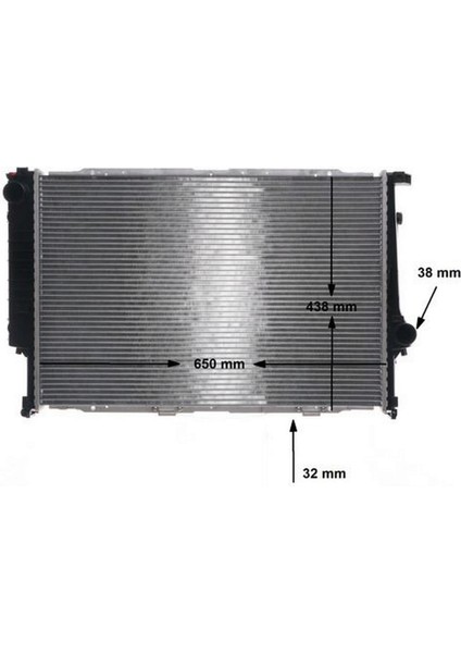 Motor Su Radyatoru Bmw E31 E34 18051