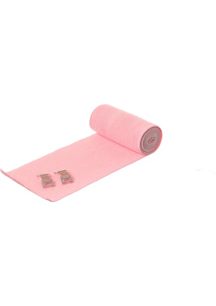 Pembe Elastik Bandaj 6 cm x 1,5mt / 1ADET