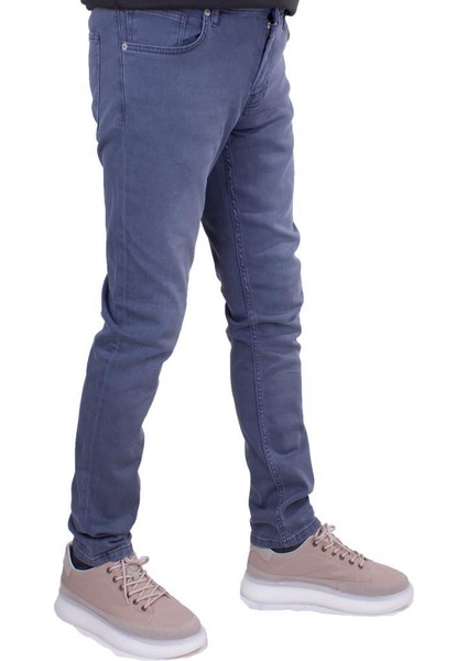 Twister Panamabb 748-04 Gri Düşük Bel Dar Paça Erkek Jeans Pantolon