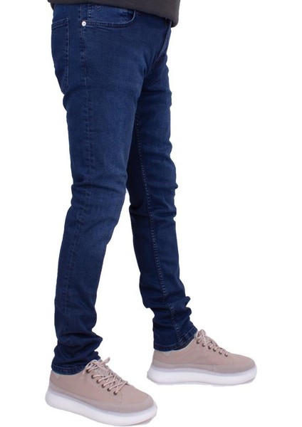 Twister Panamabb 747 Lacivert Düşük Bel Dar Paça Erkek Jeans Pantolon