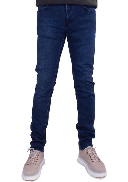 Twister Panamabb 747 Lacivert Düşük Bel Dar Paça Erkek Jeans Pantolon