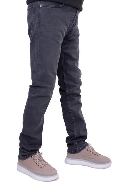 Twister Martinbb 744-02 Gri Normal Bel Normal Paça Erkek Jeans Pantolon