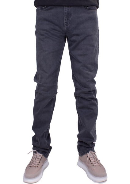 Twister Martinbb 744-02 Gri Normal Bel Normal Paça Erkek Jeans Pantolon