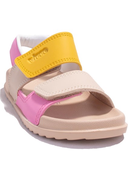 Krixi 321F23Y252BB Bej Ortopedik Günlük Kız Çocuk Spor Sandalet