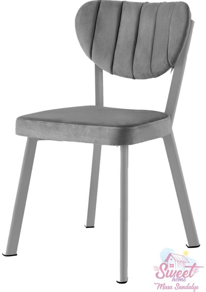 Esinti Metal Sandalye Renkli Ayak 6 Lı Set Cafe,restaurant,mutfak,salon,yemek Odası Sandalyesi fiyatları