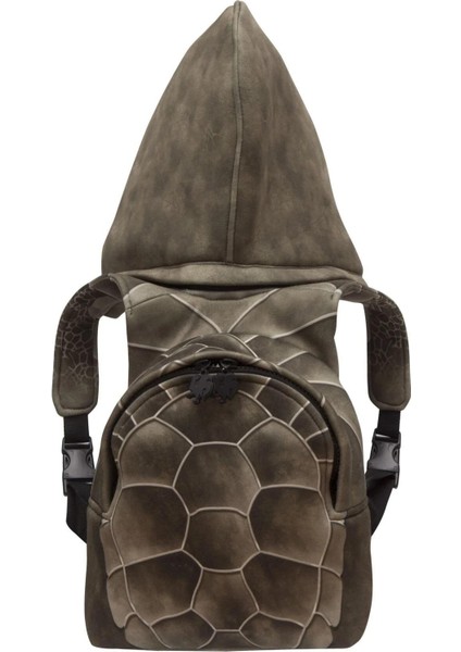 Kids Çıkabilir Kapüşonlu Çocuk Sırt Çantası Turtle