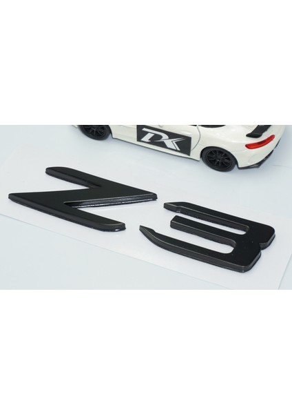 Z3 Bagaj Siyah Abs 3m 3D Yazı Logo Bmw Ile Uyumlu fırsatları