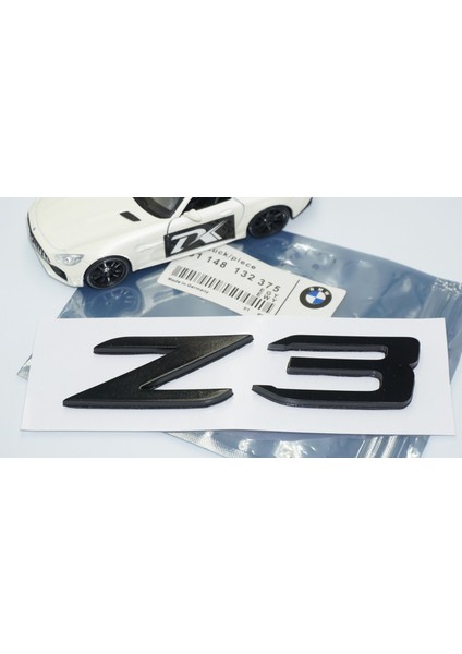 Z3 Bagaj Siyah Abs 3m 3D Yazı Logo Bmw Ile Uyumlu indirimleri