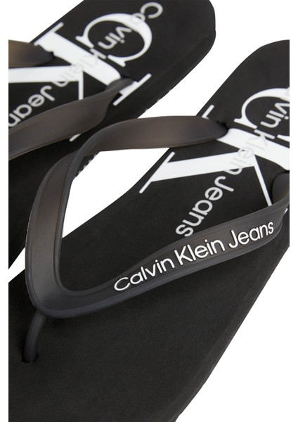 Calvin Klein Erkek Beach Monogram Terlik