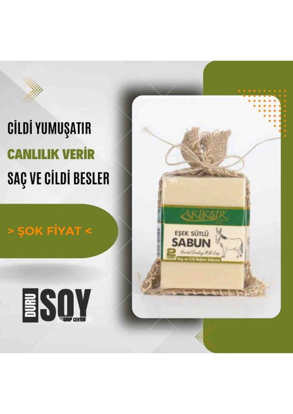 Eşek Sütlü Doğal Sabun 2X110GR