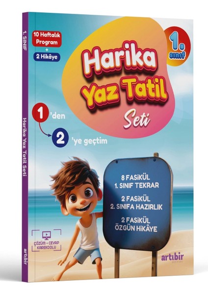 Yayıncılık 1. Sınıf Pratik Harika Yaz Tatili 2. Sınıfa Geçenler için 2'li Set modelleri