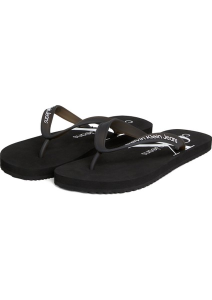 Erkek Beach Monogram Terlik