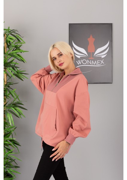 Yaka Farmuar Sweatshirt modelleri