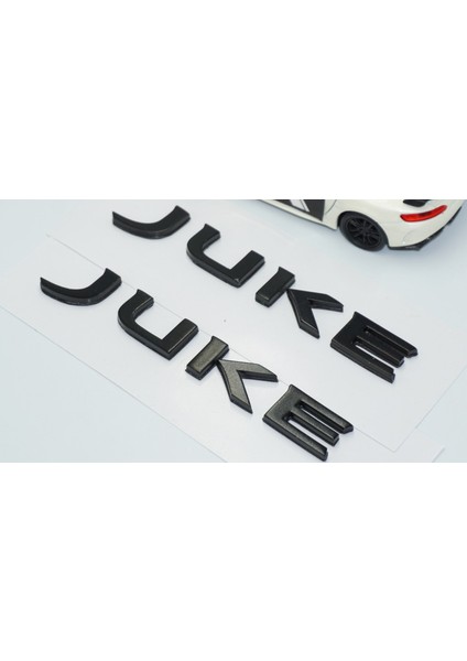Juke Siyah Abs Çamurluk Yazı Seti Logo Nissan Ile Uyumlu fırsatları