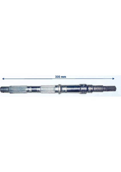 Atv Elektrikli Yuki Shock Uyumlu Aks 335 mm 16-23 Freze Öm -Erpilsan