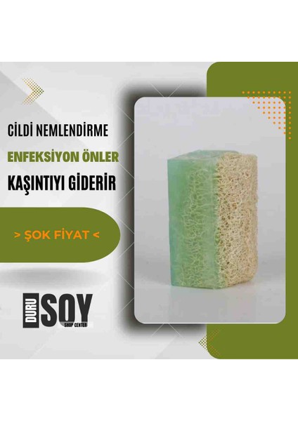 Aloe Vera Doğal Kabak Lifli Sabun modelleri