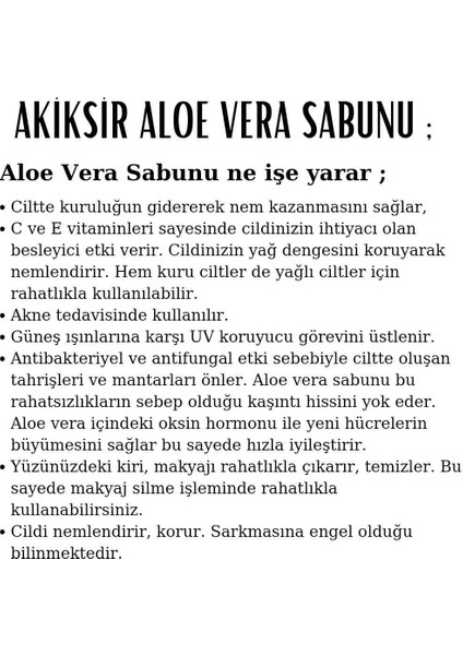 Aloe Vera Doğal Kabak Lifli Sabun fırsatları
