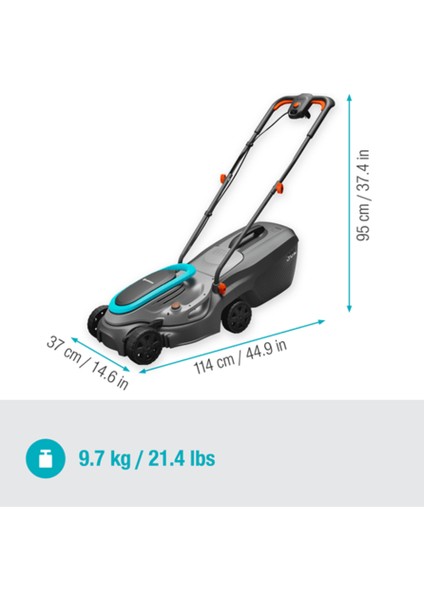 14633-20 Elektrikli Çim Biçme Makinesi Powermax 32/1200 G2 fiyatları