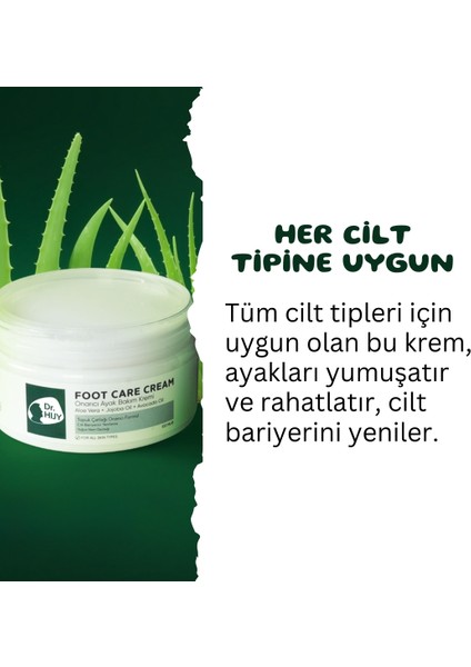 Dr. Hijy Foot Carecream Onarıcı Ayak Bakım Kremi 100 ml