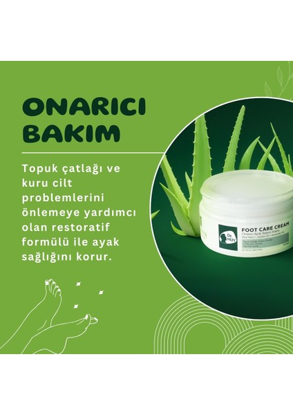 Dr. Hijy Foot Carecream Onarıcı Ayak Bakım Kremi 100 ml