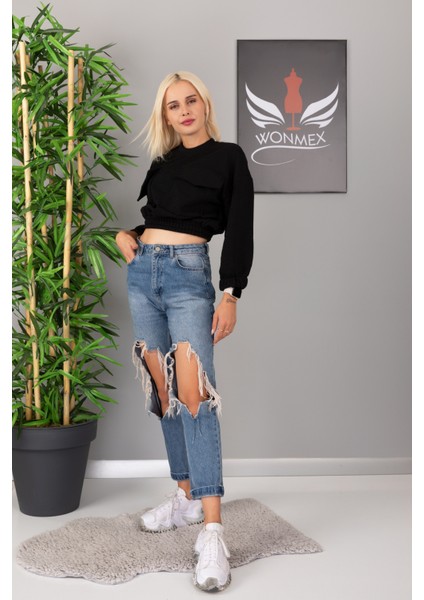 Kapitone Kumaş Oversize Salaş Sweatshirt modelleri