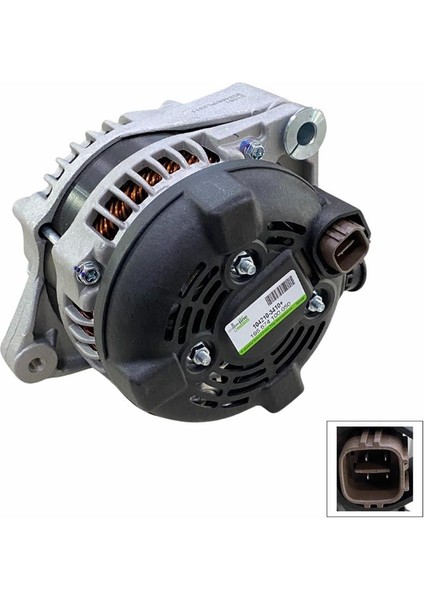 12V Alternatör Dinamo 100 A (Soketli 4 Fişli) (S-Ig-Fr-L) Toyota Hılux 2.5 D-4d