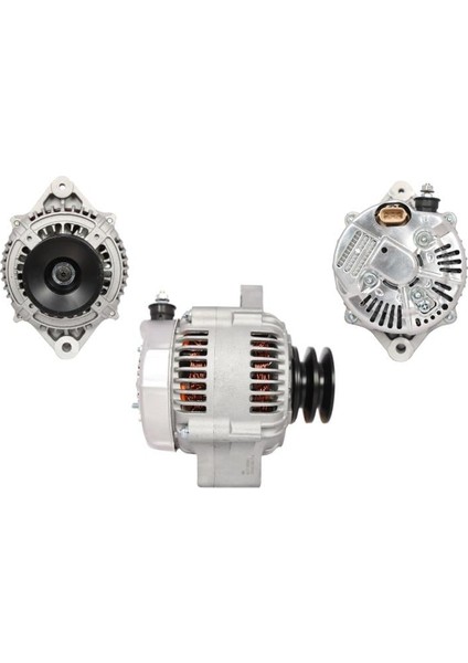 12V Alternatör Dinamo 100 A (Oval Soket 3 Fiş) ( L Ig P ) Caterpıllar-Beko Loader