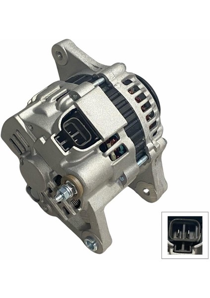 12V Alternatör Dinamo Mıtsubıshı Tipi 50 A (2 Fiş) (L Ig) (9.5 Kayış)