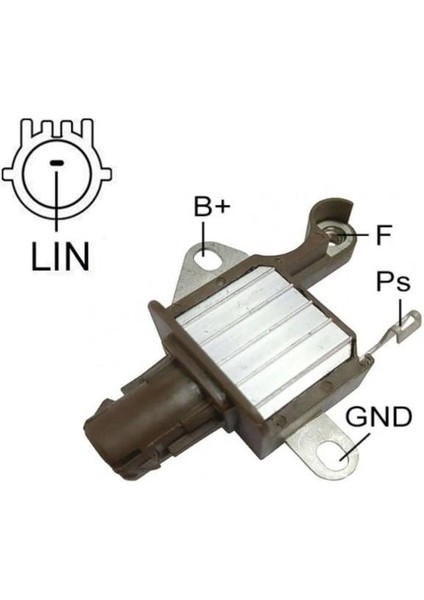 12V Kömürlü Konjektör Denso Tipi (Tek Fiş Soketli) (Lın) Toyota Corolla