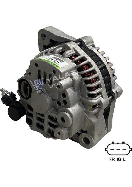 Plus Line 12V Alternatör Dinamo 70 A (3 Fiş Soketli) (Fr-Ig-L) Honda Cıvıc 1.4i/1.6i 1994-2001