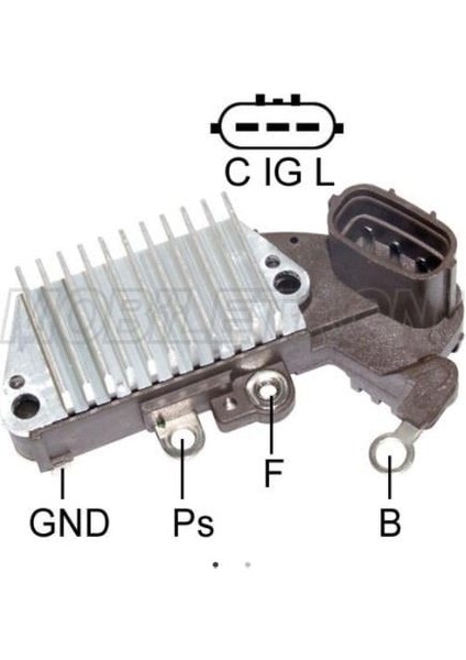 12V Alternatör Konjektör Nıppon Denso Tipi (3 Fiş Oval Soket) (C Ig L) Suzukı Jımmy/swıft