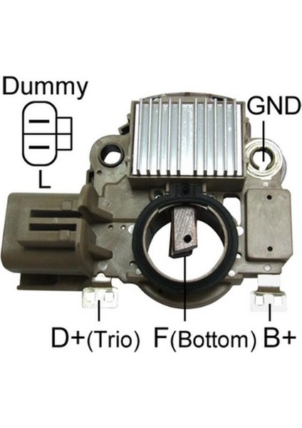 12V Kömürlü Konjektör (Meksefeli) (D/l) Mıtsubıshı Mazda 626/B2500