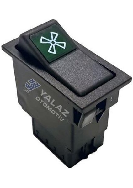 Kalorifer Anahtarı Ym Dar Tip Çift Devre (3 Fiş)