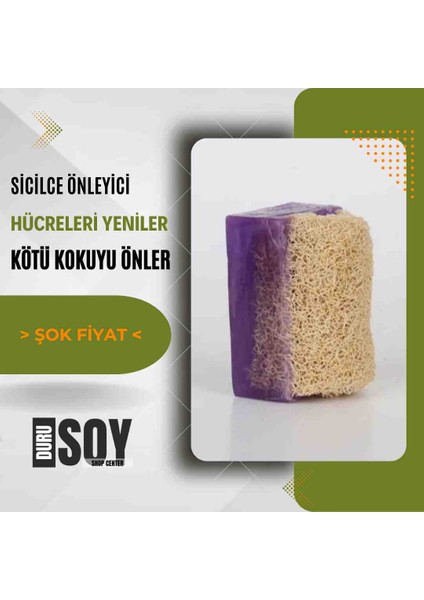 Lavanta Özlü Doğal Kabak Lifli Sabun modelleri