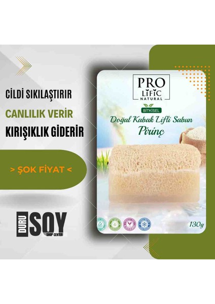Pirinç Doğal Kabak Lifli Sabun fiyatları