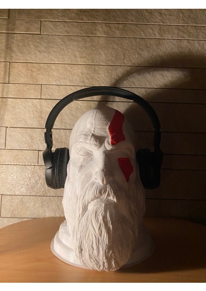 Pars Studio Kratos Head Set God Of War 22CM Kulaklı Standı