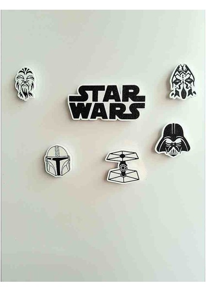 Star Wars 6 Li Magnet Seti