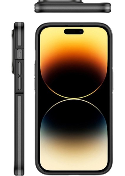 Apple iPhone 15 Pro Strong Magsafe Siyah Kılıf